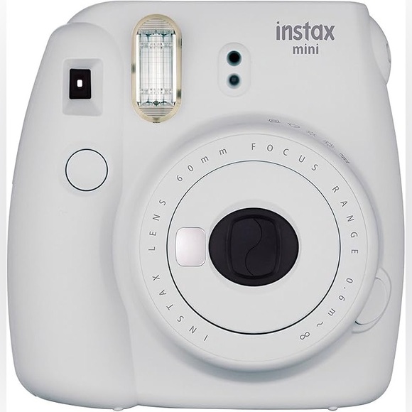 Fujifilm Instax Mini 9 Instant Camera Smokey White